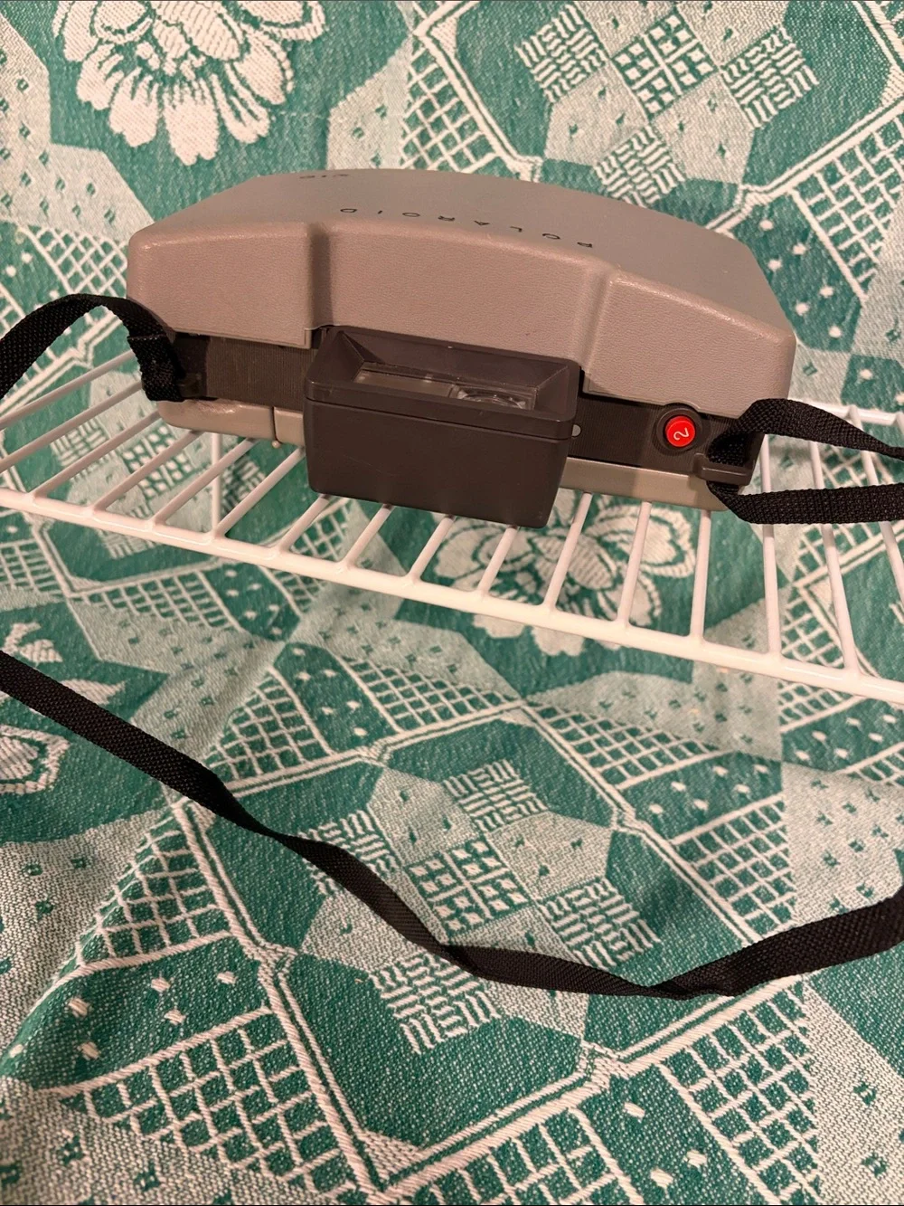 Polaroid Automatic 210 Land Camera with Black Strap